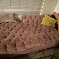 Pink Couch Comfy
