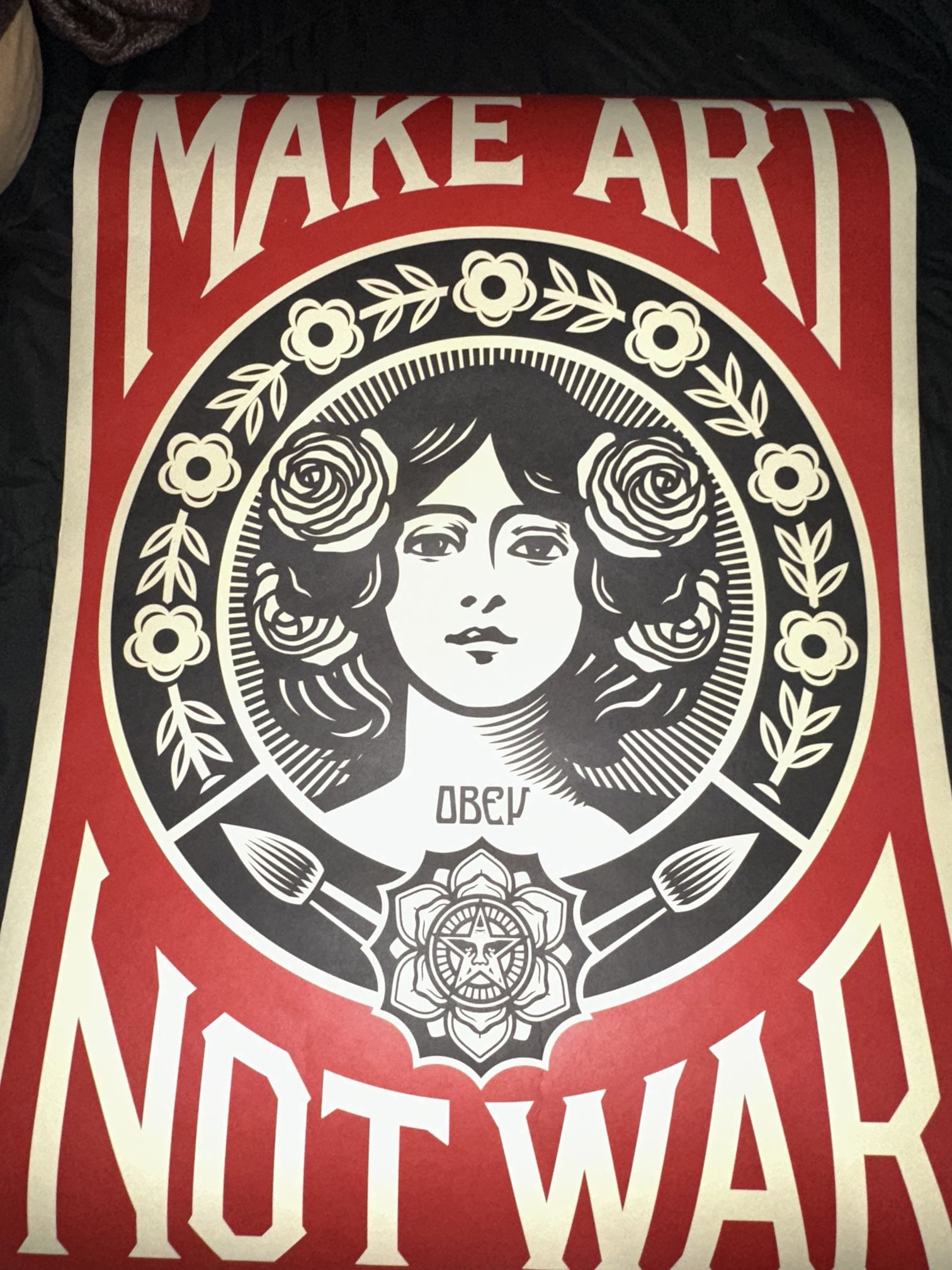 Obey Poster Signed