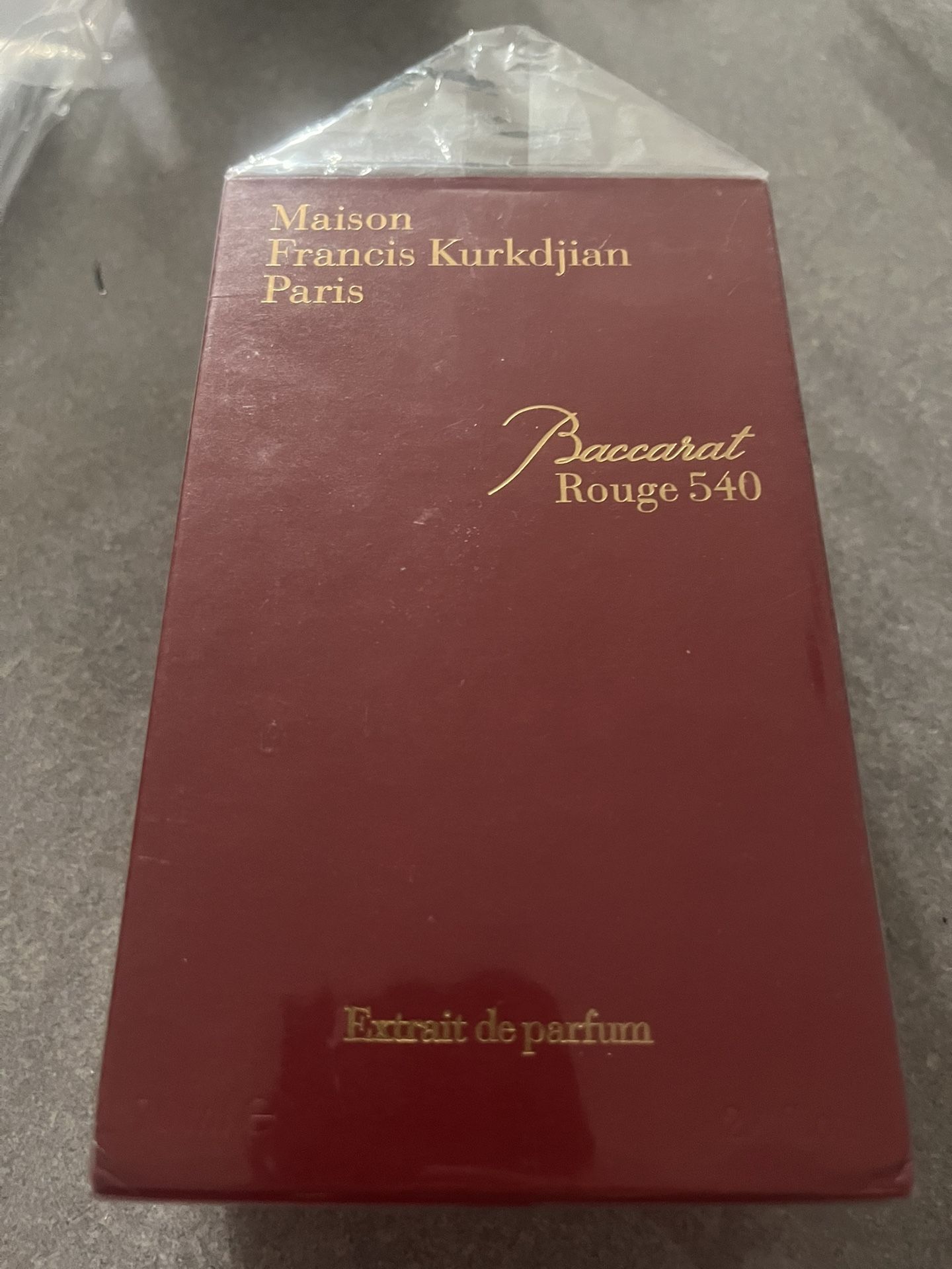 Genuine Maison Francis Kurkdjian Baccarat Rouge 540 Extrait de Parfum 2.4FL OZ