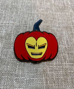 New Disney Marvel Iron Man Pumpkin Pin