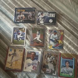 Lot Dodgers Cards