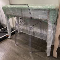 Mirrored Vanity/Desk 