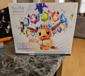 Pokemon Prismatic Evolutions ETB Elite Trainer Box Sealed In Hand