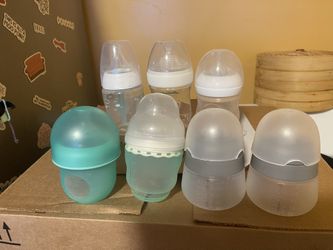 7 Assorted Baby Bottles 4 And 5 oz 