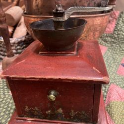 Antique coffee grinder $50 pick up in Canyon country/Santa Clarita cross posted MQ