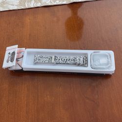 Apple Watch 40mm Leather Wristband With Diamond Case