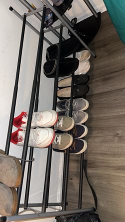 3 Row Shoe Rack