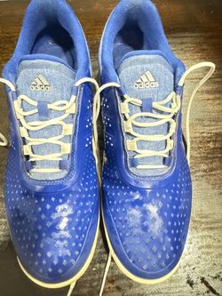 Adidas Blue Low-Top Sneakers