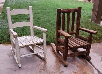 Toddler's Vintage Wooden Rocking Chair(s)