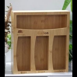 NEW drawer organizer for ziplock bag boxes $8 FIRM