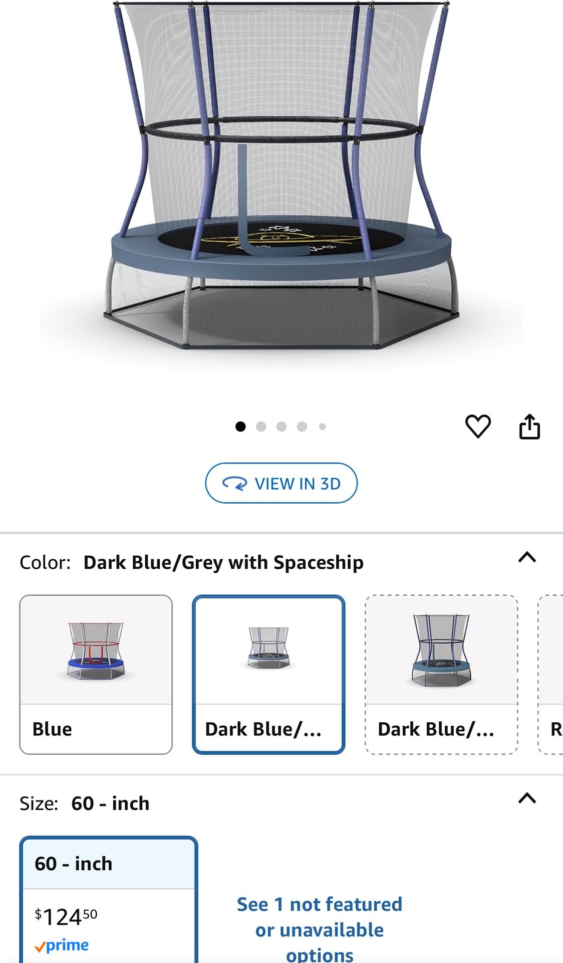 Trampoline Indoor/ Outdoor