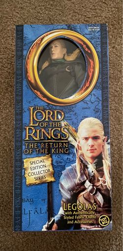 Lord of the Rings Legolas Collector Figure Toy Biz