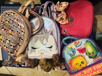 Girl Bags & Tiny dolls ALL For $15