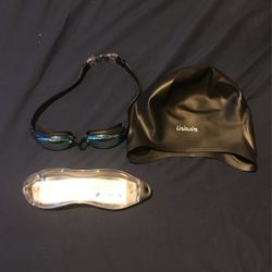 Uniswim Cap And Goggles
