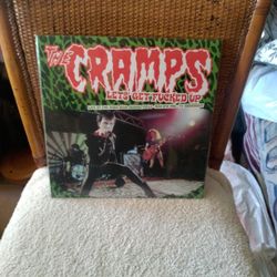 The Cramps - Lets Get Fu**cked Up - Live At The Vidia Club Cesena Italy 1998 on Red & Green Colored Vinyl. 2Lps Limited Edition of Only 50 Copies. New