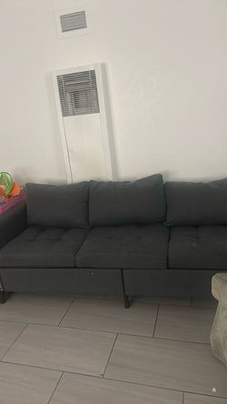 Gray couch