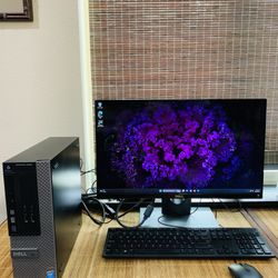 Desktop Package- Intel i5 @ 3.50GHz, 8GB Ram, Dedicated  Graphics, Win 11 Pro, MS Office 2024