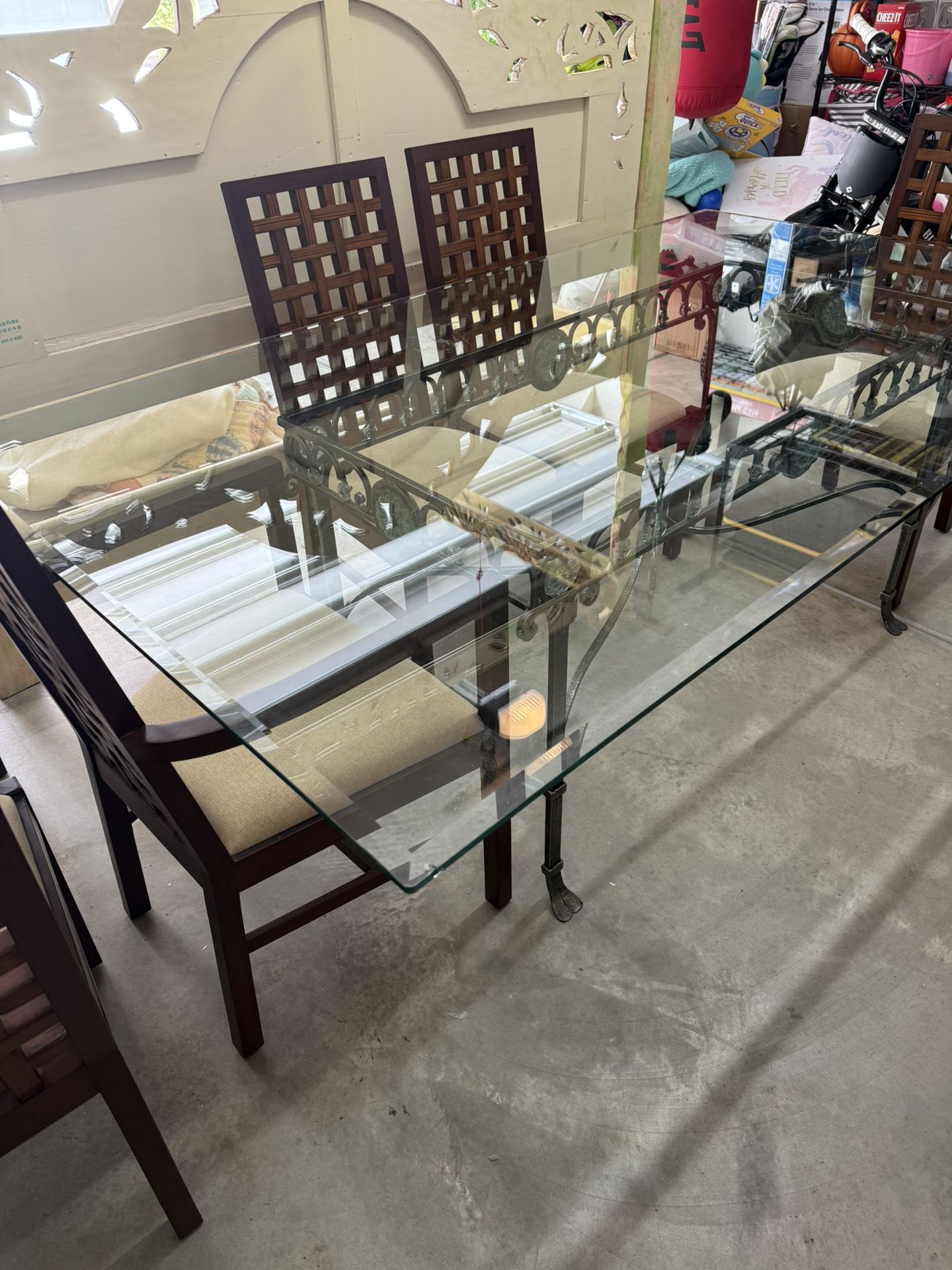 Glass Dining Table