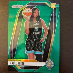 Angel Reese Rookie Green Prizm