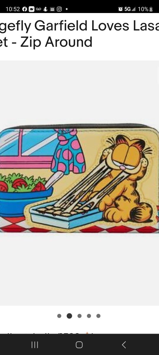 Loungefly GARFIELD wallet