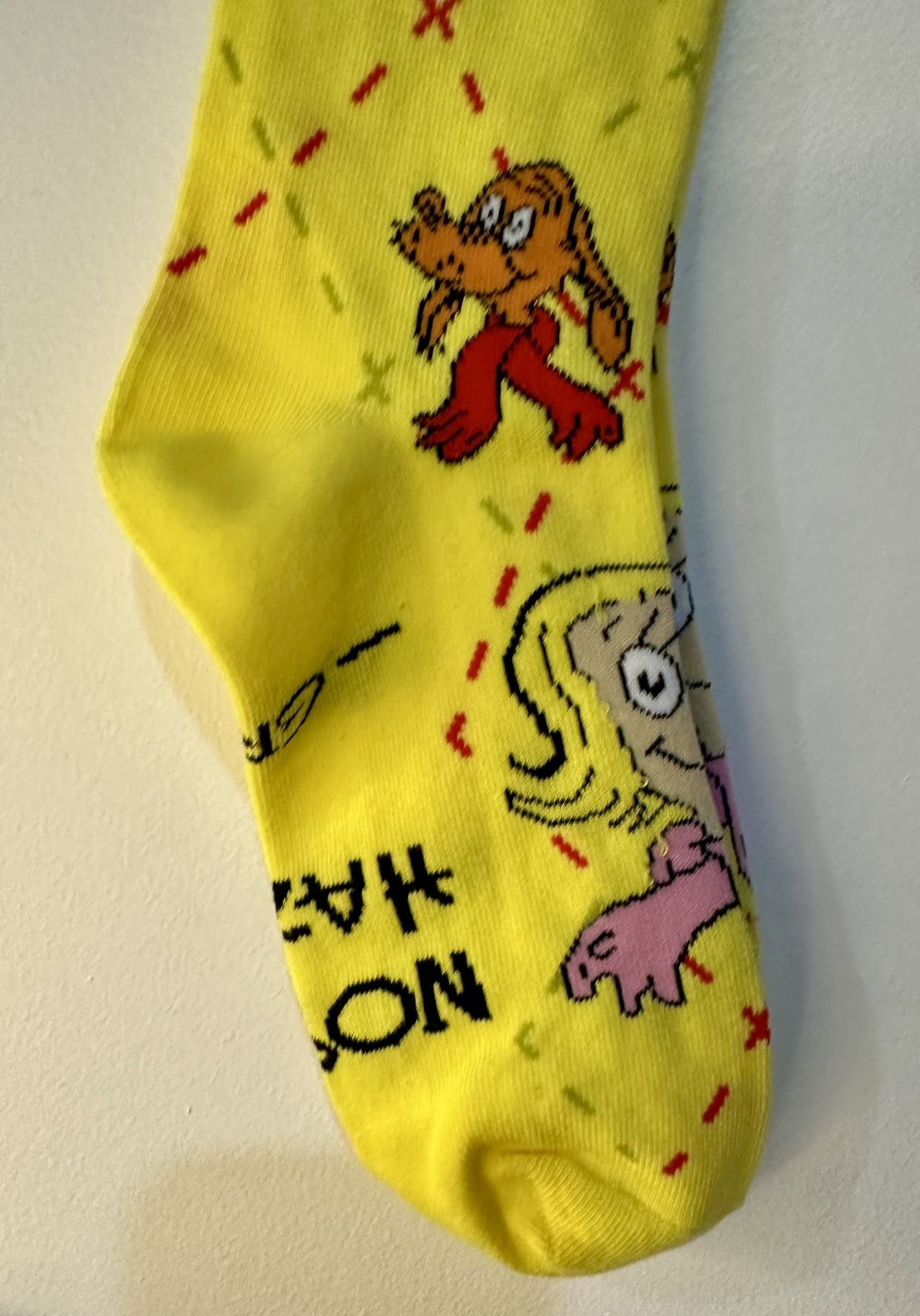 NEW Grinch McDonald’s Socks Yellow