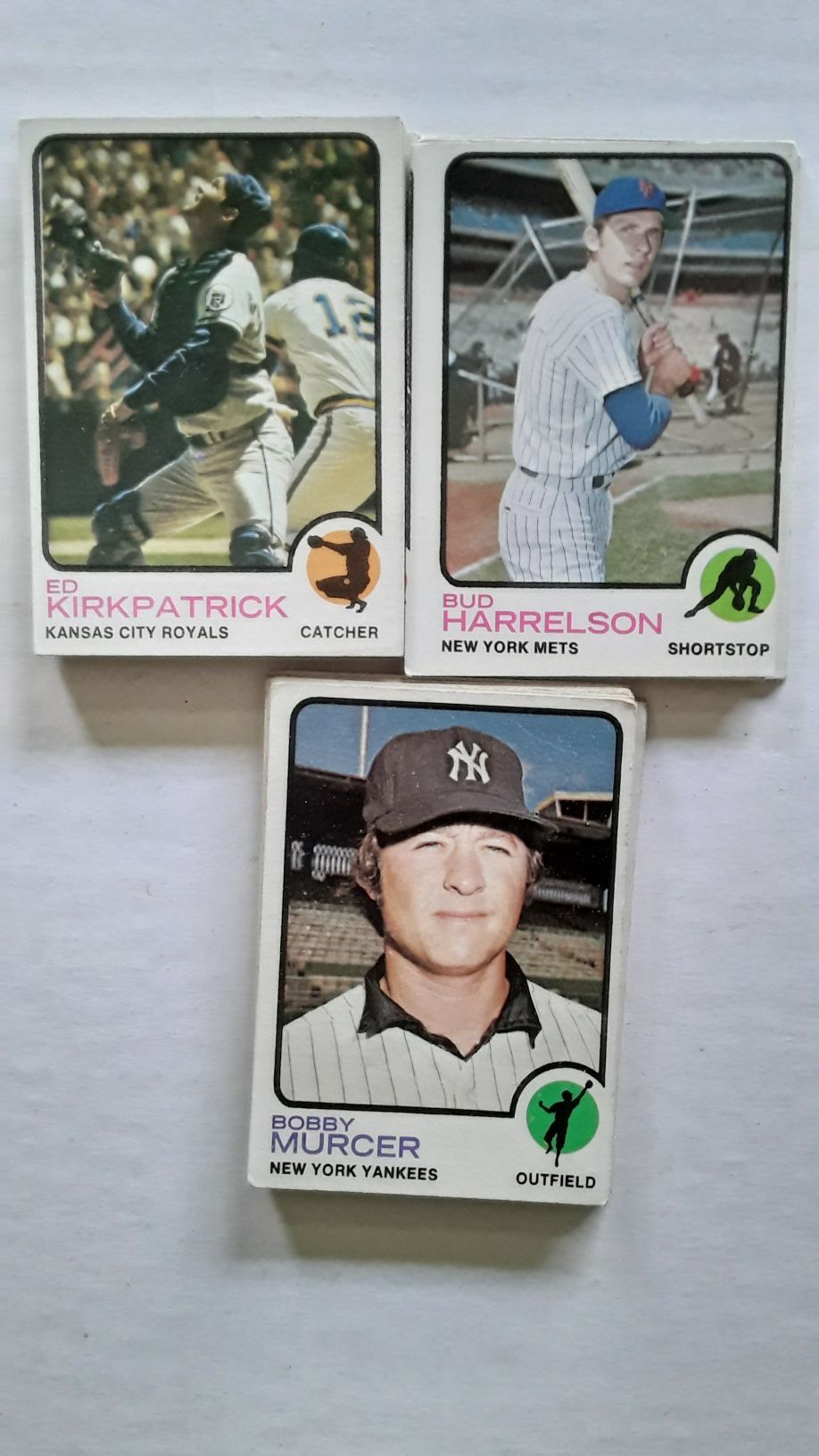 Vintage baseball cards, 1973 Topps. Team lots .