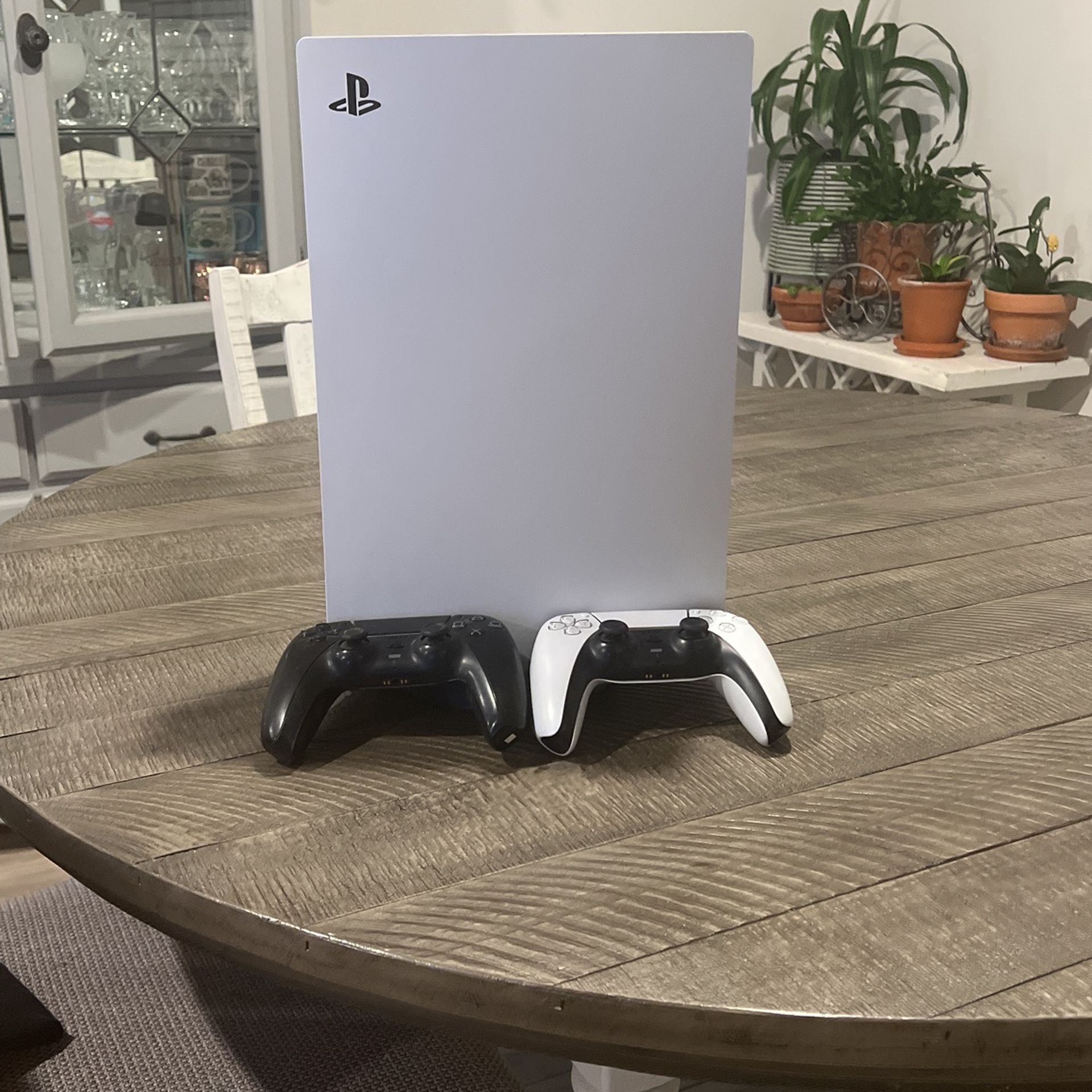 PlayStation 5 Digital Edition (Barely Used, With All Cords)