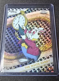 Topps Chrome Disney Alice in Wonderland The White Rabbit #180 2025 /101