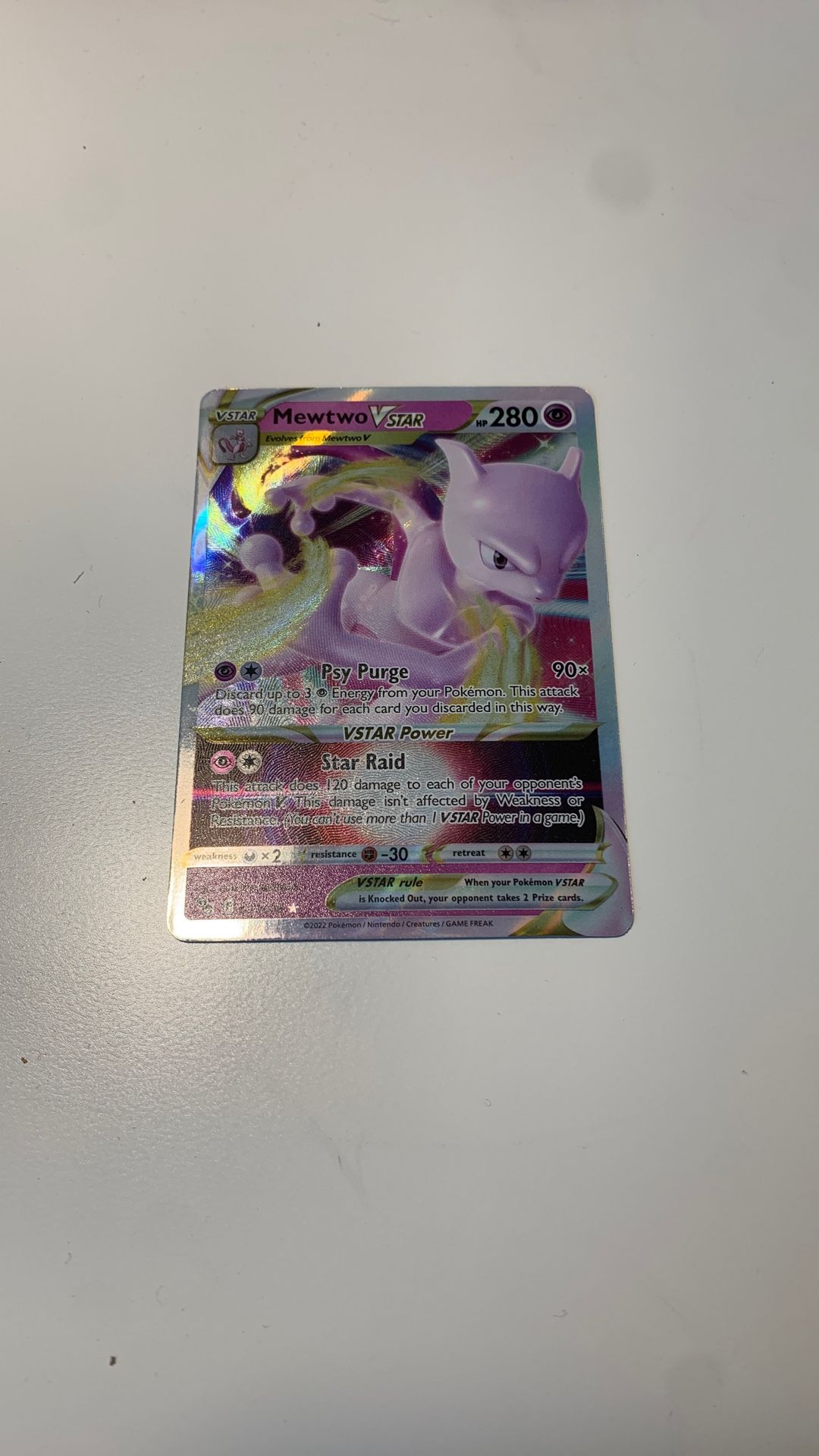 2022 MEWTWO VSTAR