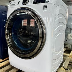 GE 5.0 cu. ft. Front Load Smart Washer with Steam & UltraFresh Vent 