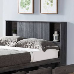Twin Storage Bed Frame, Bed with Drawers
