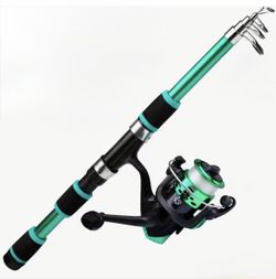 Foldable Pole With Reel 