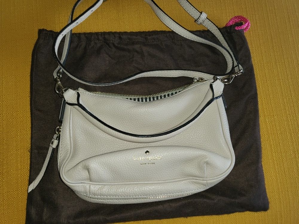 Kate Spade Crossbody Leather Bag + Dust Bag