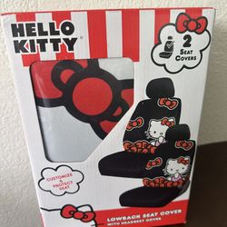 Hello Kitty Car Seat Covers 