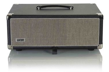 Gator Cases GR-RETRORACK-3BK Vintage Amp Vibe Rack Case - 3U Black