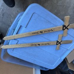 Toy Wood Swords