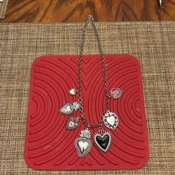 Vintage Style Fashion Statement Silvery Chain Necklace $12.00