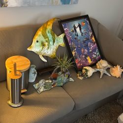 Bathroom Fish Theme  Accessories With Picture 