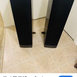 Klipsch Dual Tower Speakers And Amp
