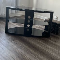 Mid Nite black TV Stand