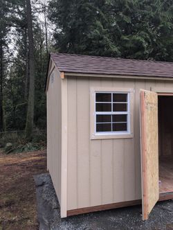 8'x16' Dry Shed