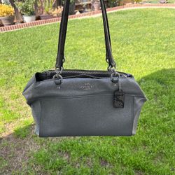 Silver Coach Purse