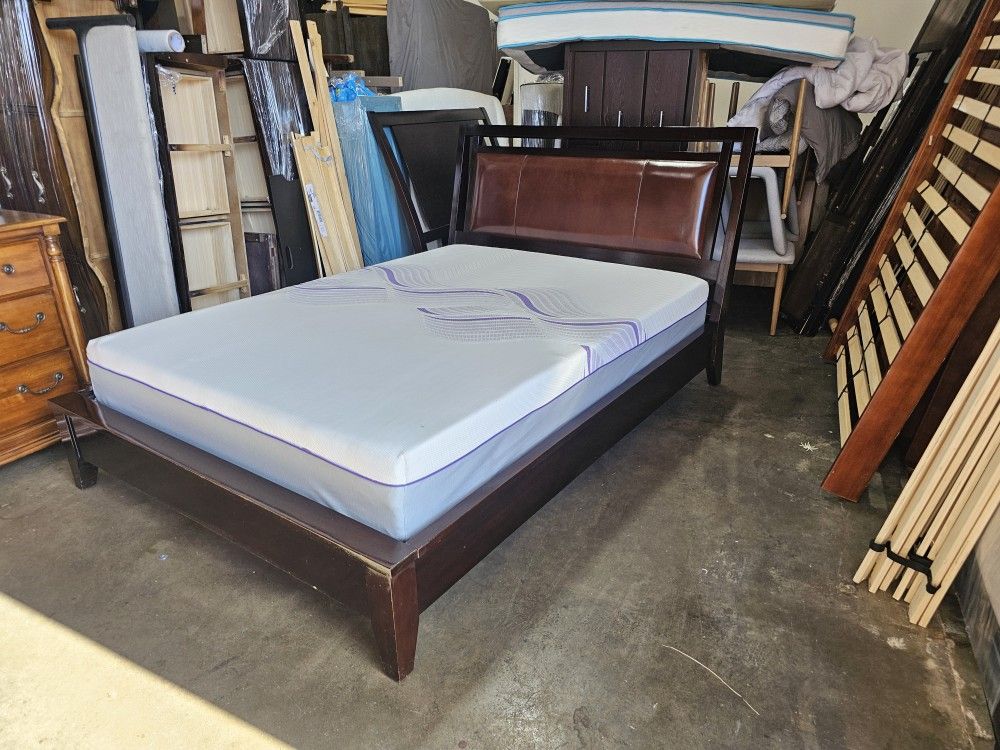 Queen Bed And Mattress