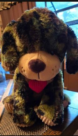  Camo Puppy Plushie 