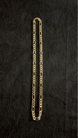 14k Figaro chain