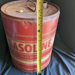 Vintage Gas Can 5 Gallons
