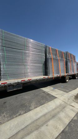 Temporary Fence Panel 6ft x 12ft Brand New Galvanized Durable With Middle Support