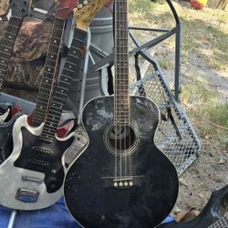 Multiple guitars