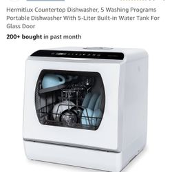 Hermitlux Countertop Dishwasher
