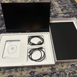 Arzopa 16.1" Portable Monitor 100% sRGB 1080P with Kickstand